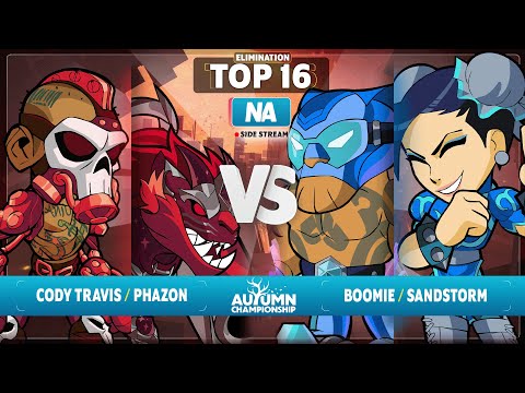 Cody Travis & Phazon vs Boomie & Sandstorm - Elimination Top 16 - Autumn Championship 2023 - NA 2v2