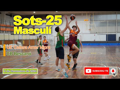 UE Cellera Amer Les Planes Hipra 61 - 52 CB Bescanó