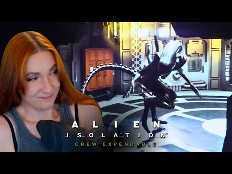FInally playing the DLCs! | FIRST TIME PLAYING Alien Isolation: Crew Expendable DLC