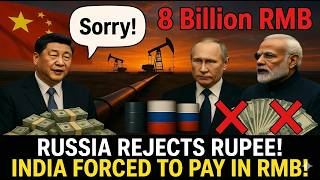 Russia REJECTS India’s Rupee for Oil: Demands Yuan Payment — Global Power Shift Begins!