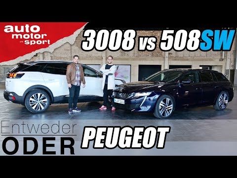 Peugeot 508SW vs 3008 (Vergleich/Review) | Entweder ODER | auto motor und sport