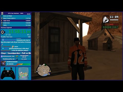 GTA San Andreas Tweleve Everyone Part 4 - 100% Practice - Hugo_One Twitch Stream - 12/16/2022