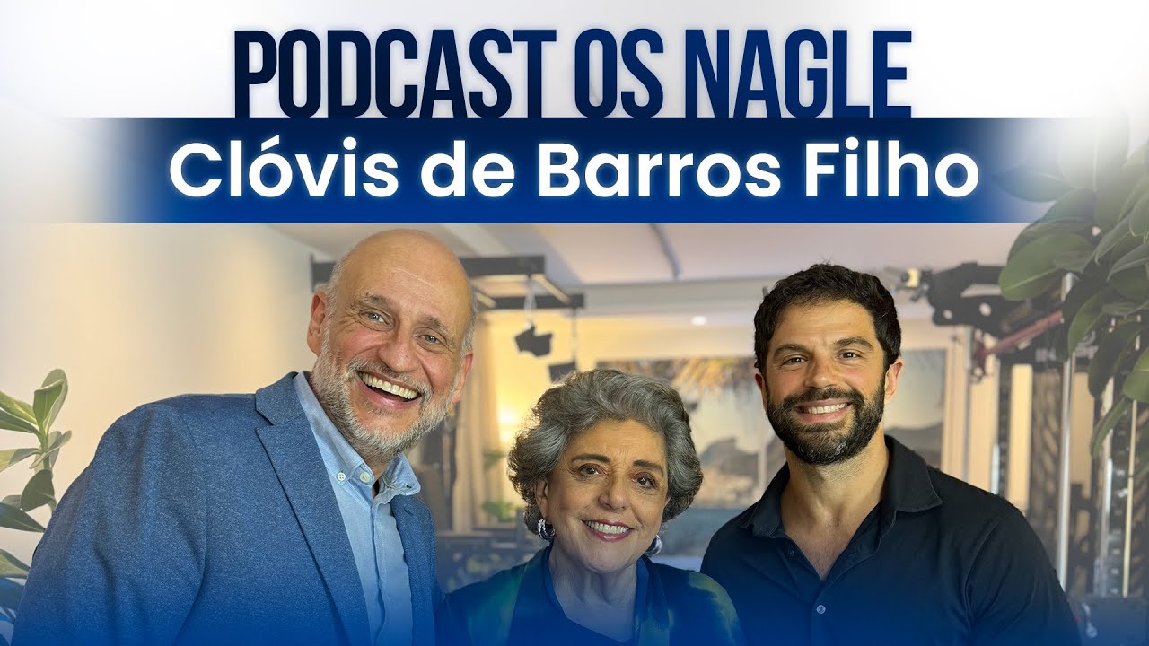 Sempre gostei de ensinar. Estudei só pra poder ensinar: Clóvis de Barros Filho. Podcast Os Nagle