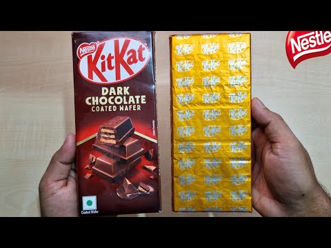 KitKat Dark Chocolate Coated Wafer🍫 | Ingredients, Taste, Price, Ad | Nestlé India Ltd. | KitKat🍫