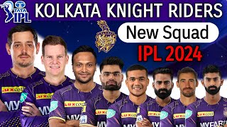IPL 2024 - Kolkata Knight Riders Squad | KKR Team Squad IPL 2024 | IPL 2024 KKR Squad | KKR IPL 2024