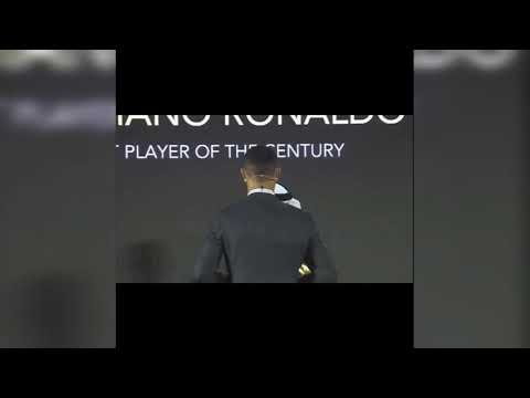 Cristiano ronaldo player of the century | dubai award 2020