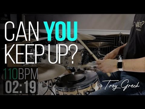 The Pyramid Challenge - drum pad practice - Drum Play Along