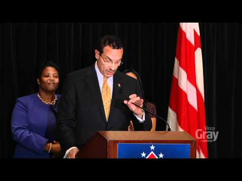 Vince Gray, Adrian Fenty, Michelle Rhee and Kaya Henderson on DC Public Schools