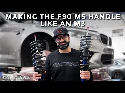 Making the F90 M5 handle like a G80 M3 - Autocouture JRZ Coilovers