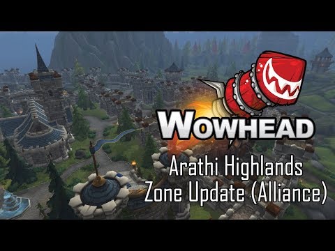Arathi Highlands Zone Update (Alliance)