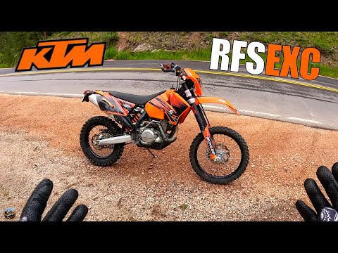 16 Year Old KTM 450 EXC (RFS) Engine Test Ride