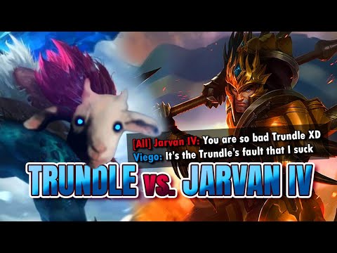 TALK SH*T AND LOSE - Trundle vs. Jarvan IV - Top Lane Gameplay Commentary