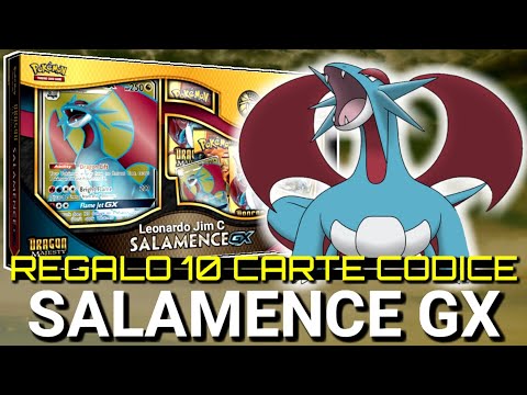 APERTURA COLLEZIONE SPECIALE SALAMENCE GX !Regalo 10 Carte Codice ! Trionfo Dei Draghi Pack Opening!