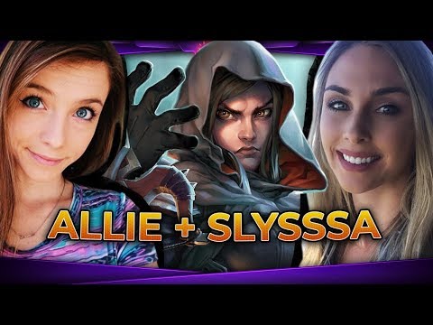 ( HEARTHSTONE ) Alliestrasza & Slysssa Co-Op Fun!