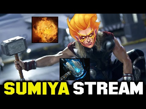 Trying Meteor Hammer Build with Exort Invoker | Sumiya Invoker Stream Moment 3574