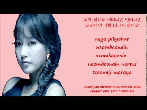 T-ara Number 9[Han+Rom+Eng Lyrics]