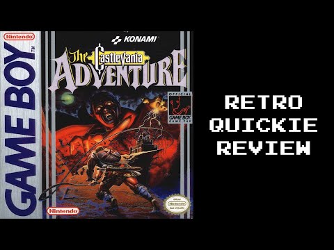 The Castlevania Adventure for Nintendo Game Boy - Retro Quickie Reviews