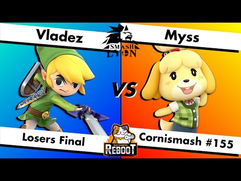 Cornismash #155 | LF | [FT] Myss (Isabelle) vs Vladez32 (Toon Link)