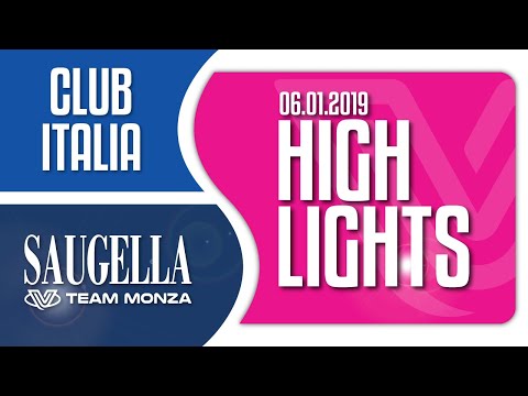 Highlights Club Italia Crai vs Saugella Monza