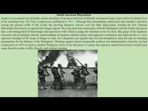 JAPANESE INVASION OF THE PHILIPPINES 1941–1942