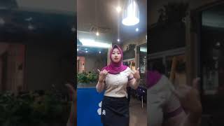 jilbab gunung gede anak solaria