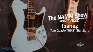 Video thumbnail for NAMM 2022 - Ibanez Tom Quayle Interview-  TQMS1 Signature Overview - AmericanMusical.com by American Musical Supply