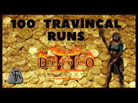 100 Travincal runs - Diablo 2 Resurrected