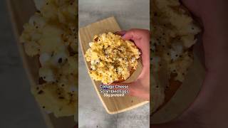 Cottage Cheese Scrambled Eggs | 35g Protein!
