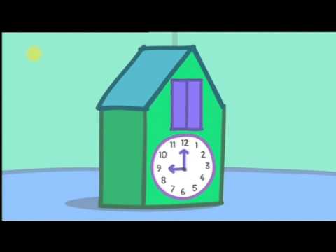 Peppa Pig  - Cuckoo Clock- Telling The Time