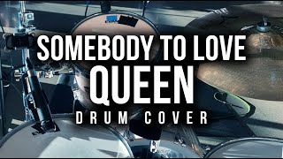 Video thumbnail for Queen | Somebody to Love | Drum Cover by The Drummer Log