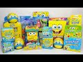 ASMR 35 Minutes SPONGEBOB SquarePants Oddly Satisfying Unboxing Toy Surprises No Talking