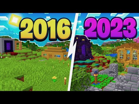 HO MIGLIORATO il mio PRIMO MONDO DI SOPRAVVIVENZA di MINECRAFT