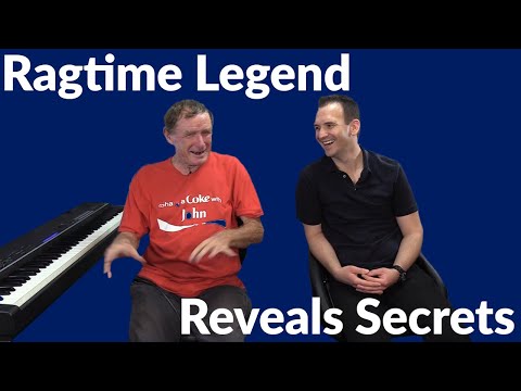 Ragtime Piano Legend Johnny Hodges Reveals Piano Secrets