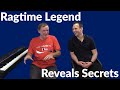Ragtime Piano Legend Johnny Hodges Reveals Piano Secrets