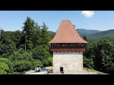 Cetatea Rasnov - drone view - mavic air