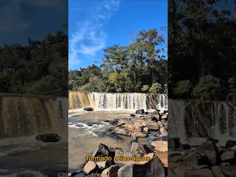 Cachoeira do Talhadão, Duplo Céu Palestina SP #shorts #motorhome #overland
