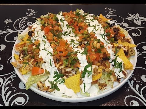 Mexican Grilled Chicken Salad / Cook With Saima