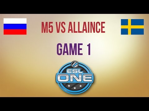 M5 vs Alliance g.1 Winners Quarterfinal ESL ONE New York 2014