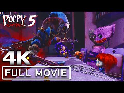 POPPY PLAYTIME: CHAPTER 5 All Cutscenes (Full Game Movie) 4K 60FPS Ultra HD
