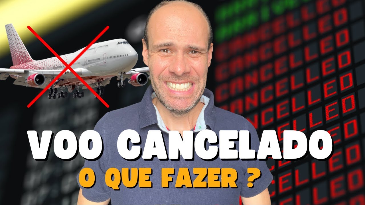 VOO CANCELADO ou atrasado -  O que fazer e quais são os SEUS DIREITOS