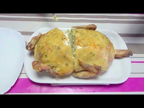 دجاجة محشية من  خالتك زكية  - poulet farcies