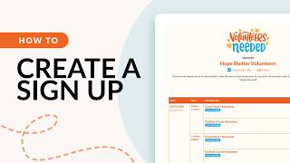 How To Create a Free Sign Up Sheet Online