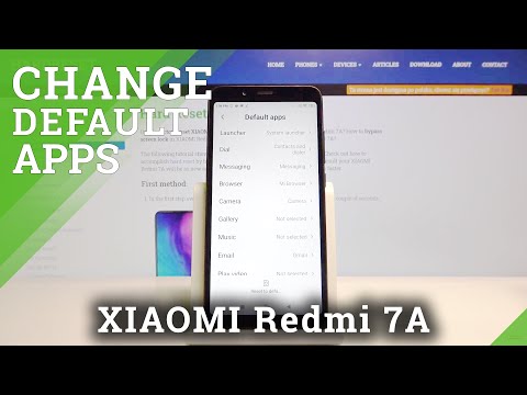 How to Change Default Apps in XIAOMI Redmi 7A – Find Default Apps