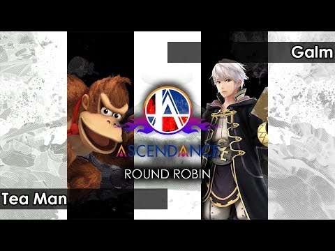 Smash 4: Tea Man (Donkey Kong) V Galm (Robin) - Ascendance 59 Tournament SSB4