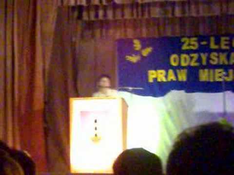 Dni Poręby 2007 cz.11 - Uroczysta Sesja Rady Miasta