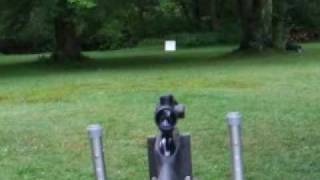 preview picture of video 'Gamo Whisper being fired at a squirrel drop target'