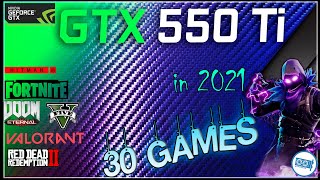 Video thumbnail for *NVIDIA GeForce GTX 550 Ti  1gb in 30 GAMES   | 2021 by Zax Game Inn