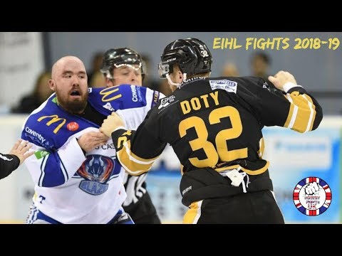 EIHL 2018-19 fights