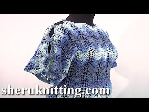 Knitted Tunic Dress Instruction 93