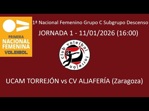 Senior 1ª NACIONAL FEMENINO UCAM TORREJÓN VS CV ALJAFERÍA (JORNADA 1 2026)